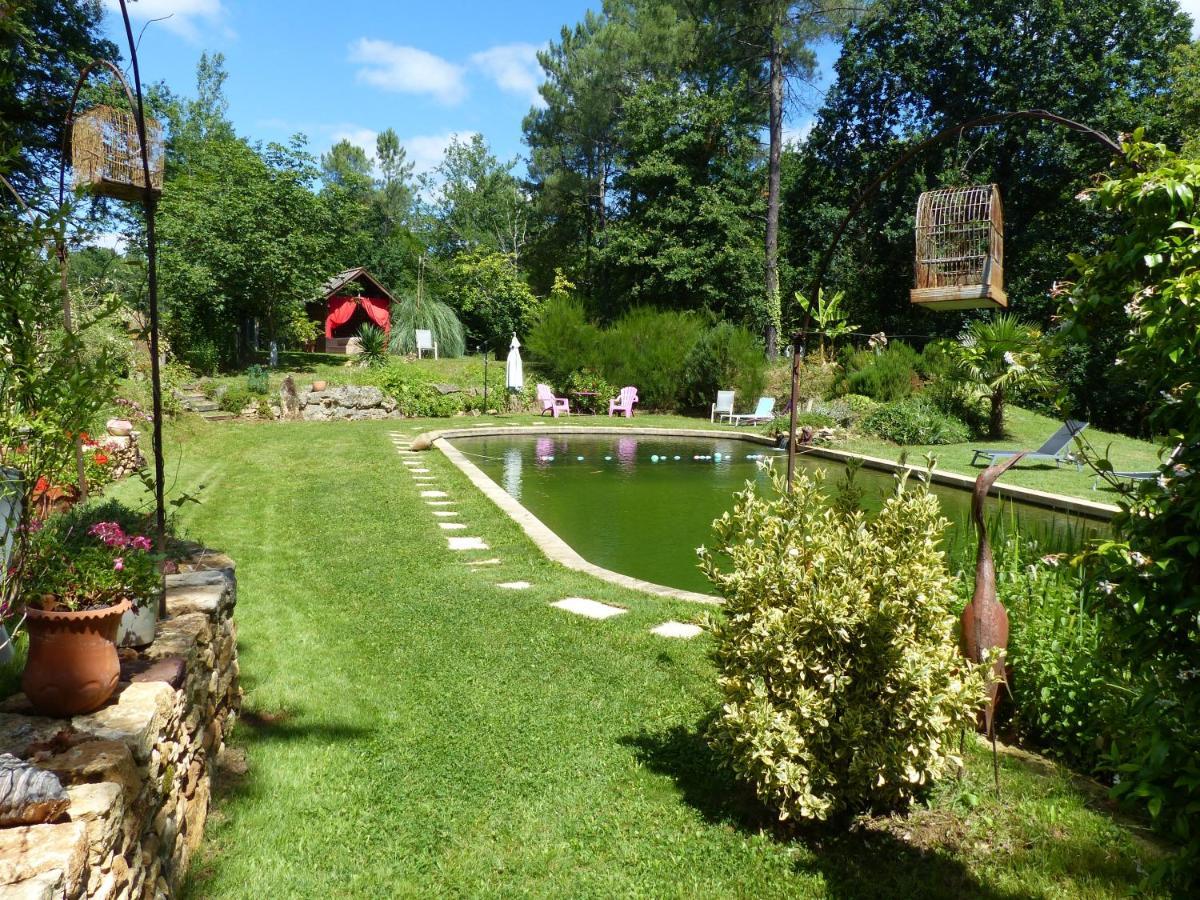 Maison De Charme, Piscine Naturelle Dordogne Perigord Prats-du-Périgord Esterno foto