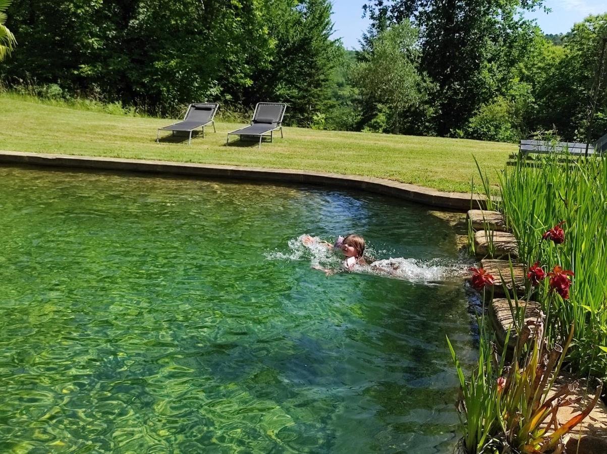 Maison De Charme, Piscine Naturelle Dordogne Perigord Prats-du-Périgord Esterno foto
