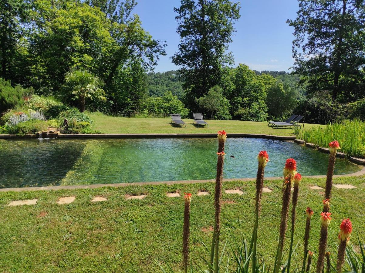 Maison De Charme, Piscine Naturelle Dordogne Perigord Prats-du-Périgord Esterno foto