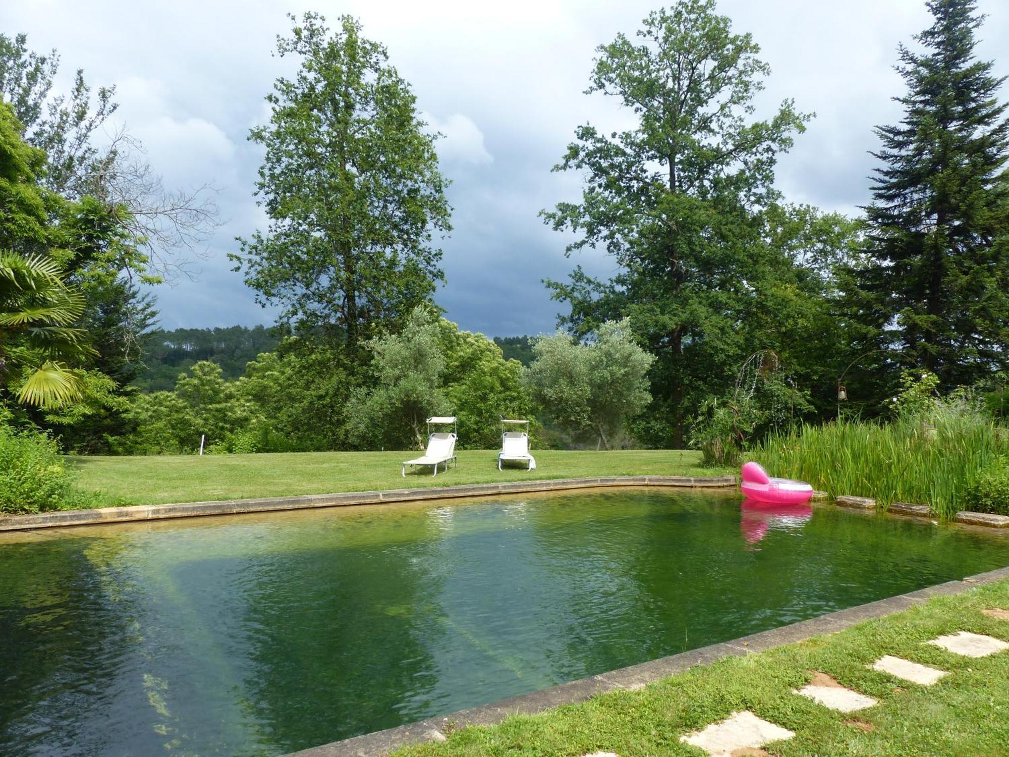 Maison De Charme, Piscine Naturelle Dordogne Perigord Prats-du-Périgord Esterno foto