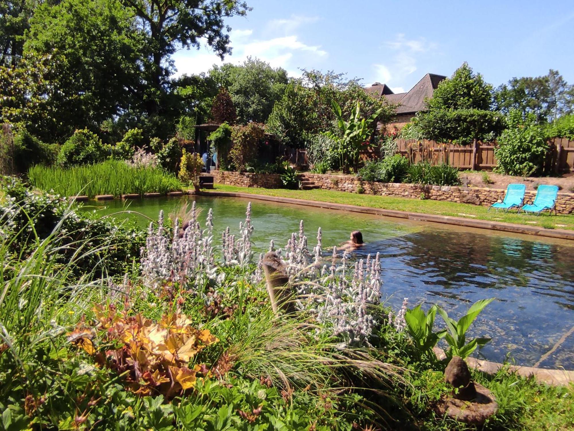 Maison De Charme, Piscine Naturelle Dordogne Perigord Prats-du-Périgord Esterno foto